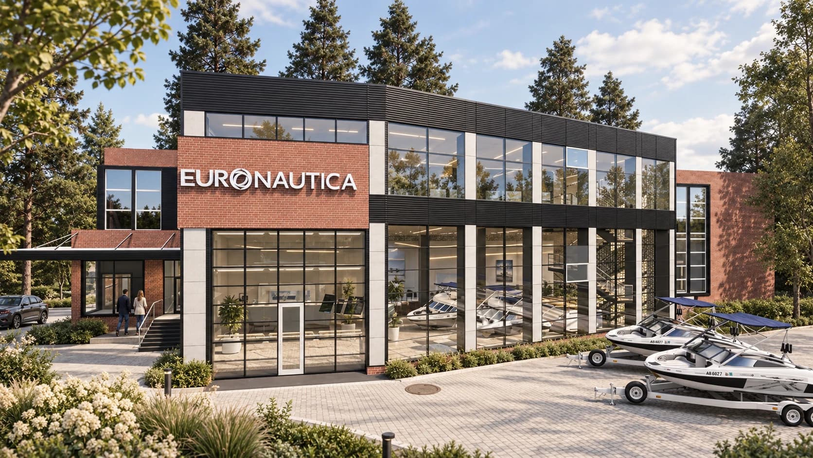 Sediu Euronautica 1 — Construire, extindere și amenajare